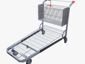 shopping cart v2 3D Model