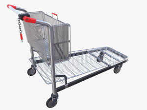 shopping cart v2 3D Модель