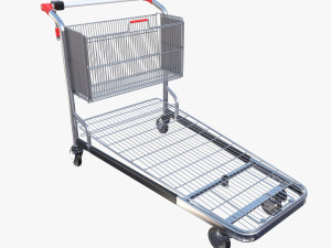 shopping cart v2 3D Модель