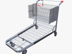 shopping cart v2 3D Model