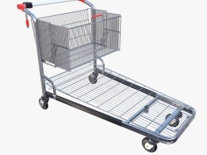 shopping cart v2 3D Model