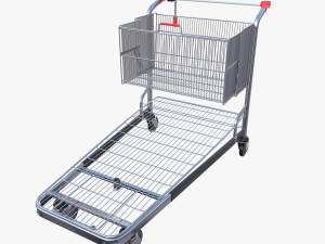 shopping cart v2 3D Model
