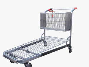 shopping cart stack v2 3D Model