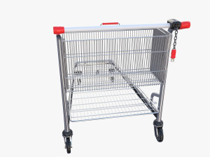 shopping cart stack v2 3Dモデル