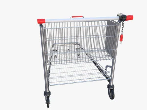 shopping cart stack v2 3D Model