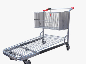 shopping cart stack v2 3Dモデル