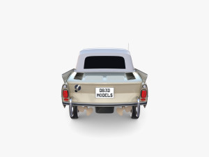 amphicar 770 cream top up 3Dモデル