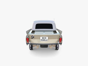 amphicar 770 cream top up 3D Model