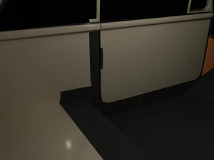 amphicar 770 cream top up 3D Model