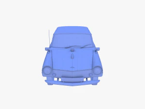 amphicar 770 cream top up 3D Model