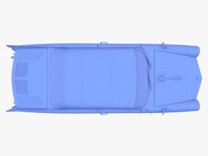 amphicar 770 cream top up 3Dモデル