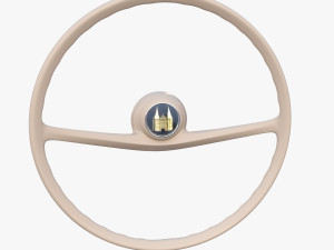 amphicar 770 steering wheel 3D Model