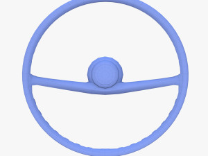 amphicar 770 steering wheel 3D Model