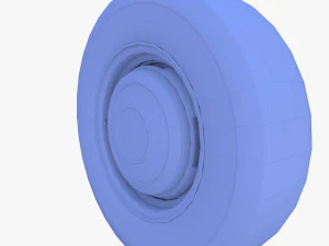 アンフィカーホイール 3Dモデル