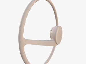 generic 60s car steering wheel 3Dモデル
