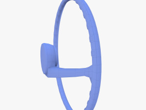 generic 60s car steering wheel 3Dモデル