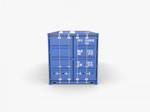 20ft shipping container apl 3D Model