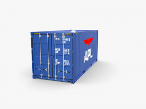 20ft shipping container apl Modèle 3D