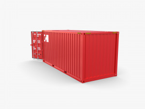 20ft shipping container cai v2 Model 3D
