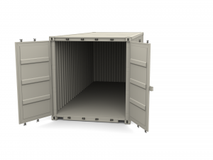 20ft shipping container cai v2 Model 3D