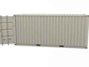 20ft shipping container cai v2 3D Model