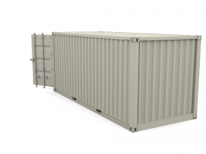 20ft shipping container cai v2 Model 3D