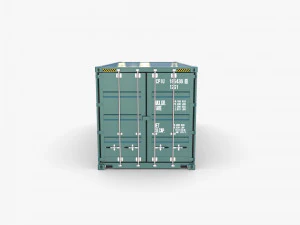 20ft shipping container cai v3 3D Model