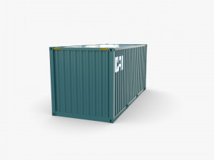 20ft shipping container cai v3 Model 3D