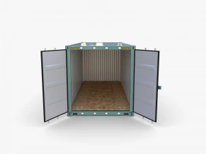 20ft shipping container cai v3 3D Model