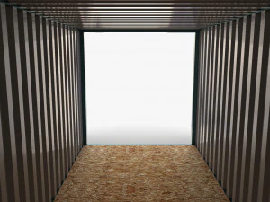 20ft shipping container cai v3 3D Model