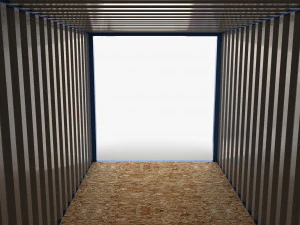 20ft shipping container cosco v1 3D Model