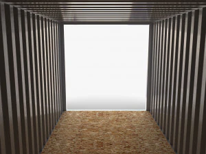 20ft shipping container hmm v1 3D Model