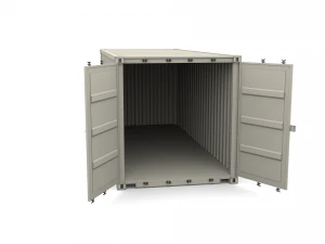 20ft shipping container hmm v3 3D Model