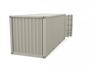 20ft shipping container one 3D Model