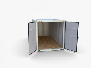 20ft shipping container po nedlloyd v2 3D Model