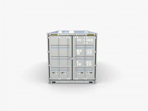 20ft shipping container qube v1 3D Model