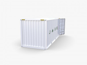 20ft shipping container uasc v2 Modelo 3D