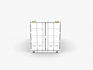 20ft shipping container yang ming 3D 模型