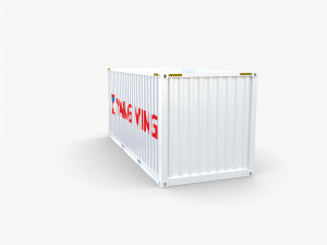 20ft shipping container yang ming 3D 模型