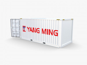 20ft shipping container yang ming 3D 模型