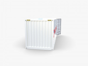 20ft shipping container yang ming 3D 模型