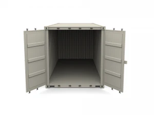 20ft shipping container zim 3D Model
