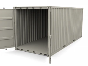 20ft shipping container zim 3D Model