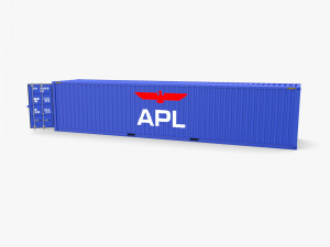 40ft shipping container apl 3Dモデル