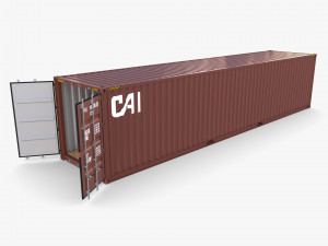 40ft shipping container cai v1 3Dモデル