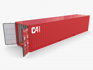 40ft shipping container cai v2 3D 模型