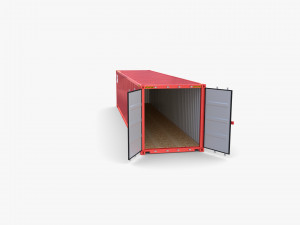 40ft shipping container cai v2 3D Model