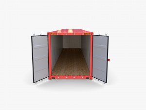 40ft shipping container cai v2 3D Model