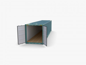 40ft shipping container cai v3 3D Model