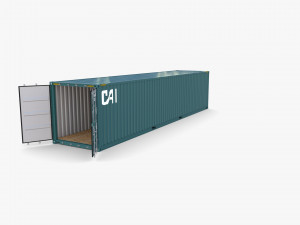 40ft shipping container cai v3 3D Model